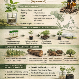 Elite Plantlets of Aquilaria malaccensis